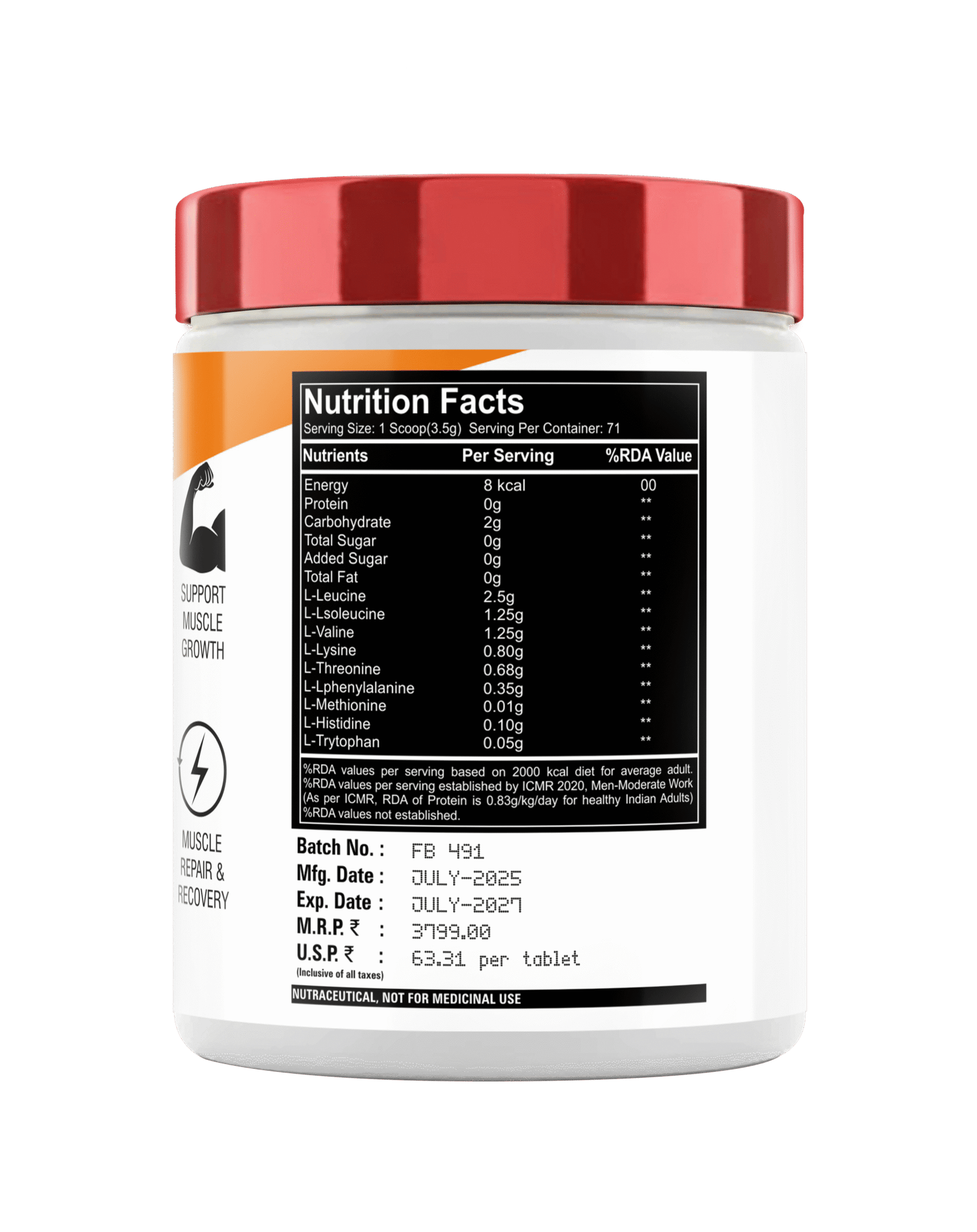 EAA9 Essential Amino Acid Formula - Image 3