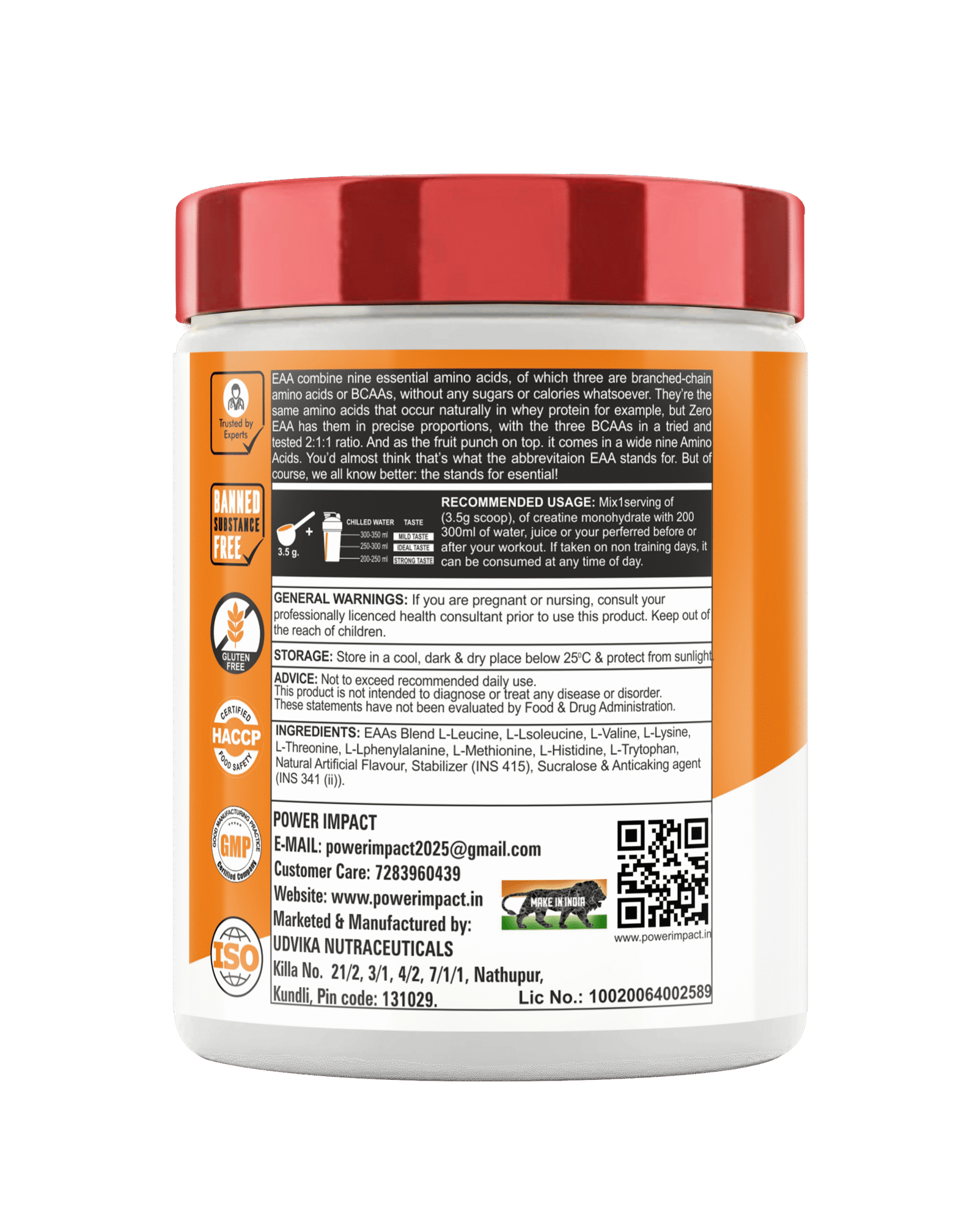 EAA9 Essential Amino Acid Formula - Image 2